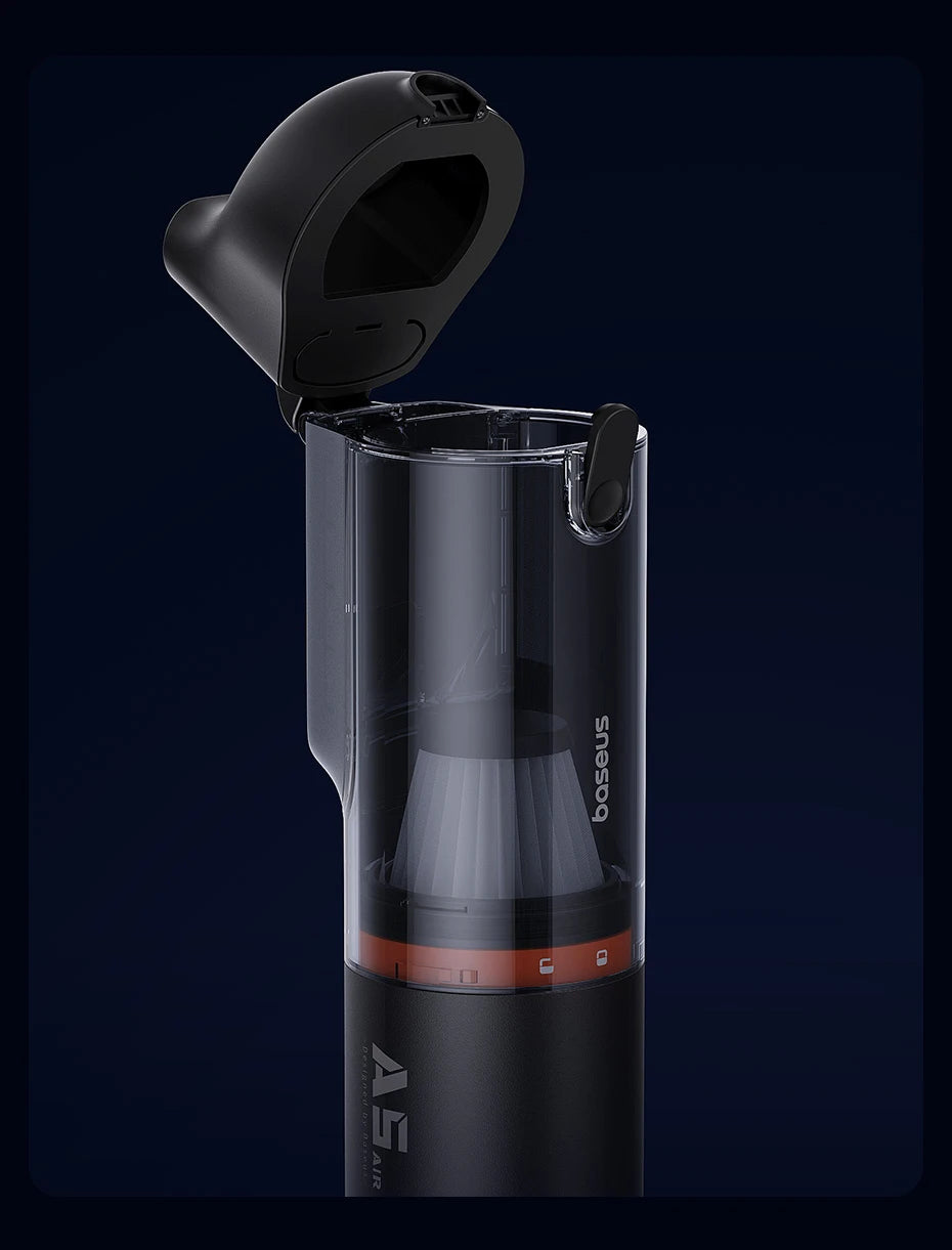 Baseus A5 Air 2-in-1 Wireless Car Vacuum Cleaner – Powerful Handheld Strong Suction Portable