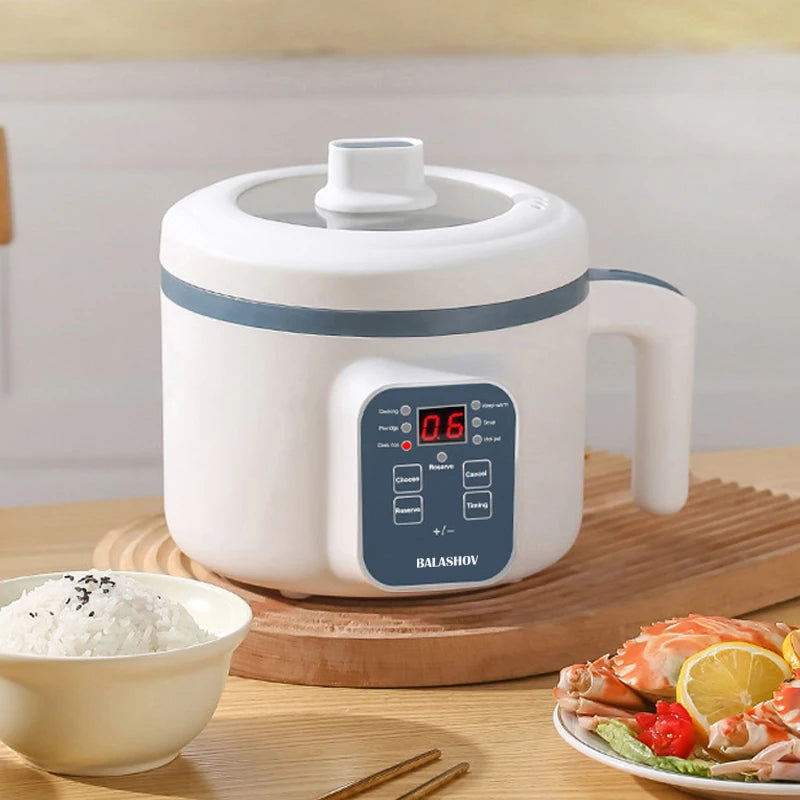 1.7L Electric Rice Cooker – Non-Stick, Single/Double Layer, 220V Smart Mechanical MultiCooker for Home