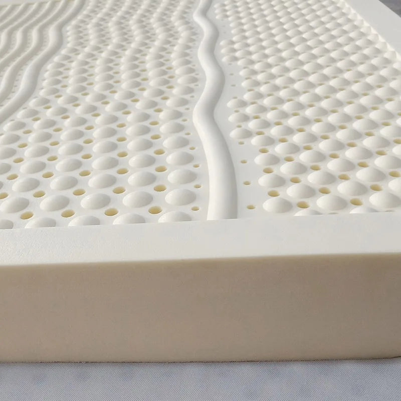 100% Natural Latex Mattress with Cover – Imported Pure Rubber, 1.8m/2.0m, Thickened