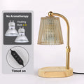 Flower Candle Warmer Lamp with Adjustable Height