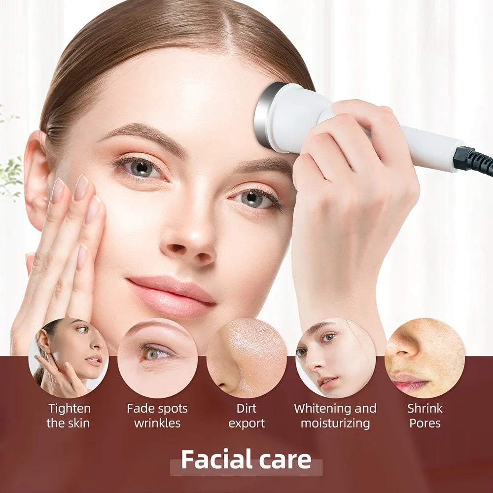 1MHz Ultrasonic Facial Beauty Machine – Lifting, Anti-Aging, Skin Tightening & Eye Care SPA Device