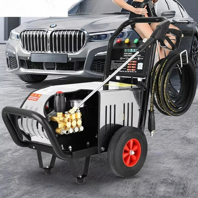 3000W Heavy-Duty Commercial High-Pressure Washer – 220V, Pure Copper Pump, Auto Start/Stop