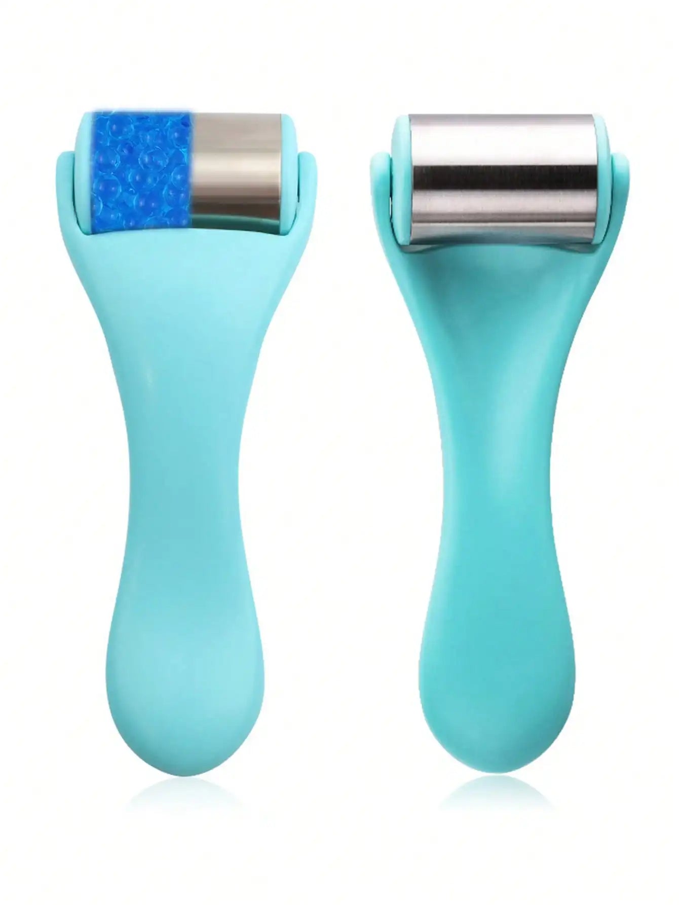 Ice Roller Face Massager – Skin Tightening, Firming & Puffiness Relief Tool with 50 Ice Beads