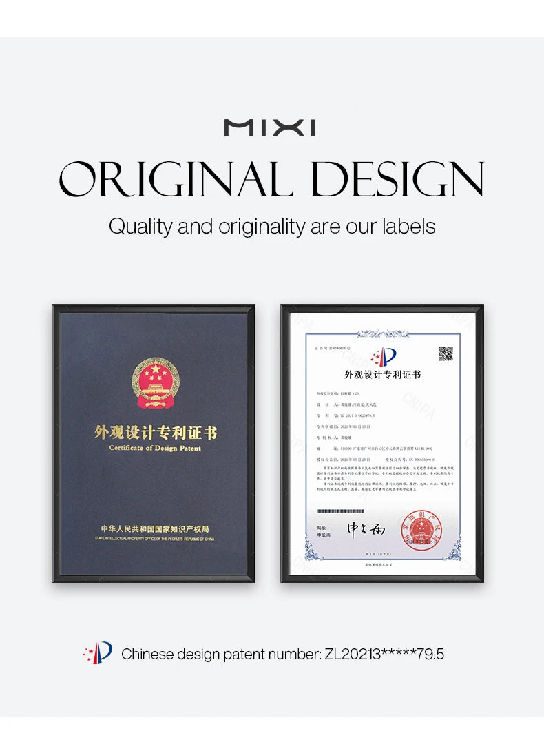 Mixi PC Luggage – Patent Design Spinner Suitcase