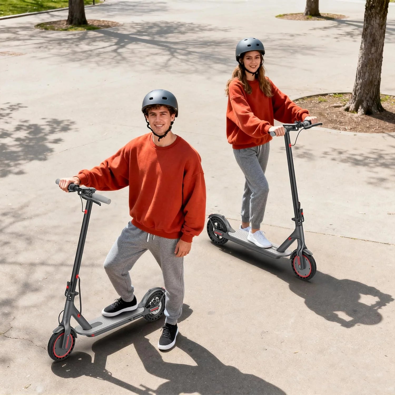AOVOPRO ES80 Electric Scooter — 350W Motor, 19 MPH, 10.5Ah Battery, Smart App, Foldable