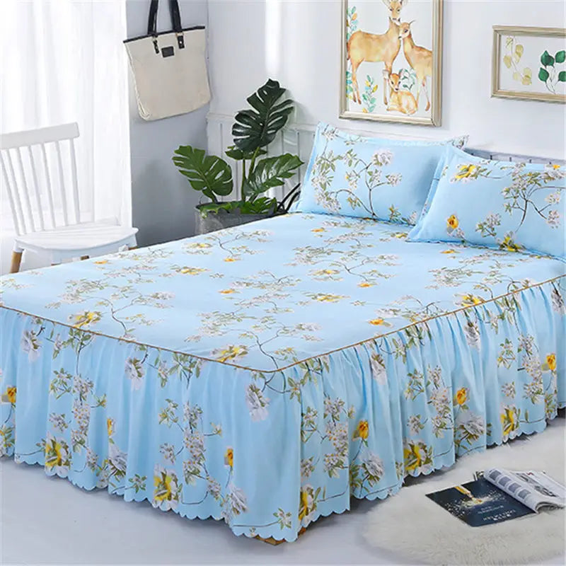 Modern Bedspread Mattress Cover – Skin-Friendly Dustproof Bed Cover, Queen & King