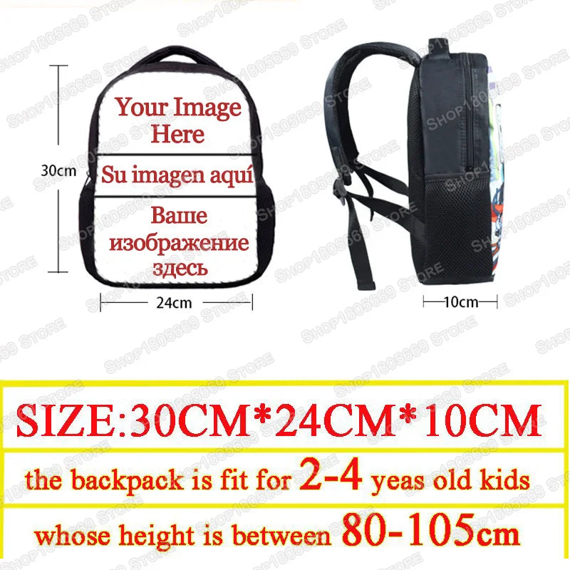 Tractor Backpack – 12-Inch Kids School Bag