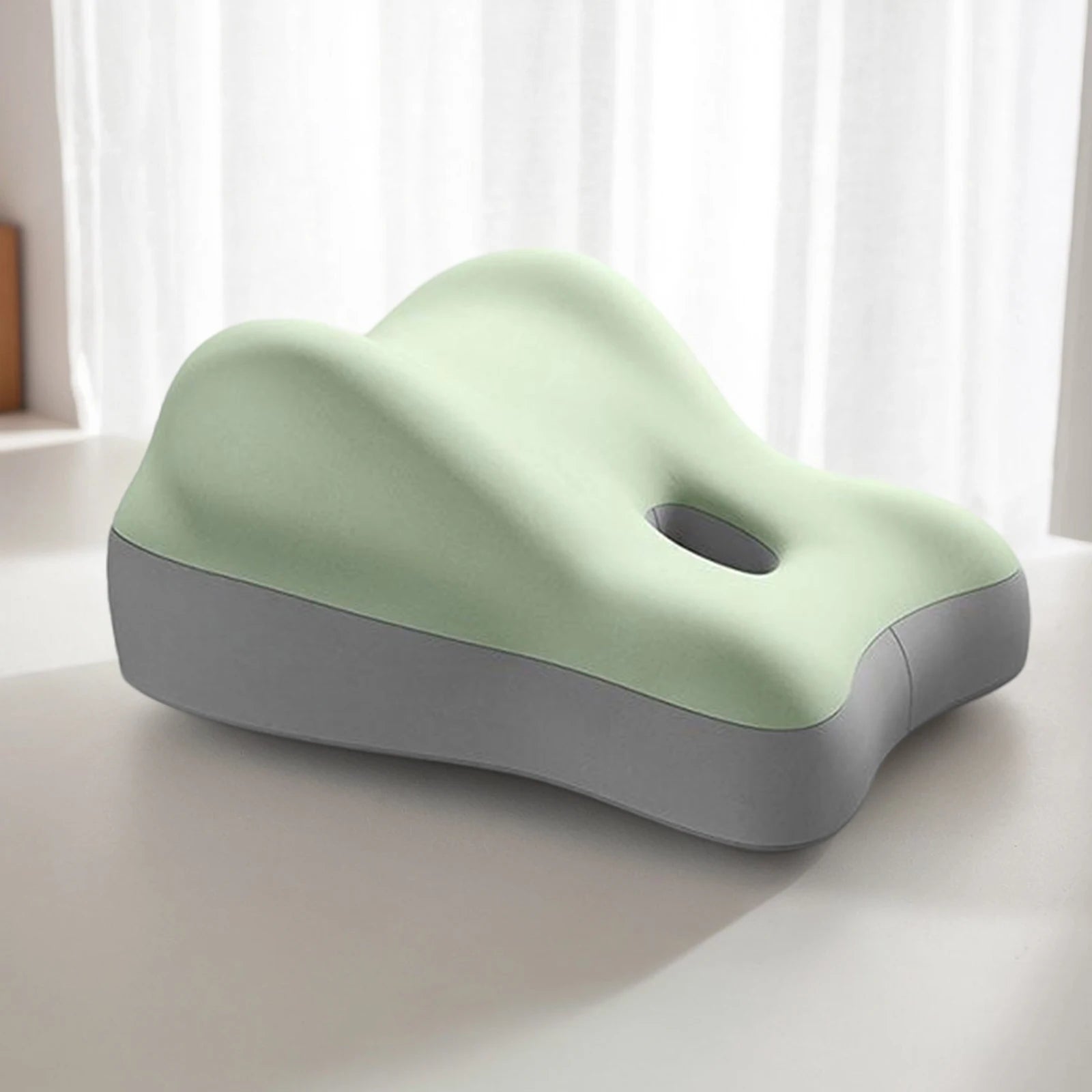 Ergonomic Wedge Bed Pillow — Memory Foam Support for Back, Neck & Waist Pain Relief