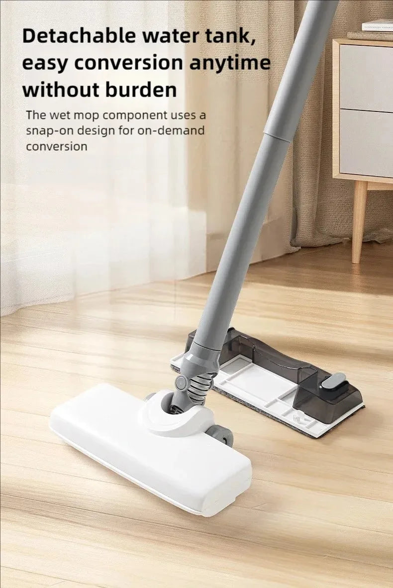Cordless Vacuum Cleaner – 19000Pa Suction, Detachable Water Tank, 3 Modes for Floor, Carpet & Hardwood