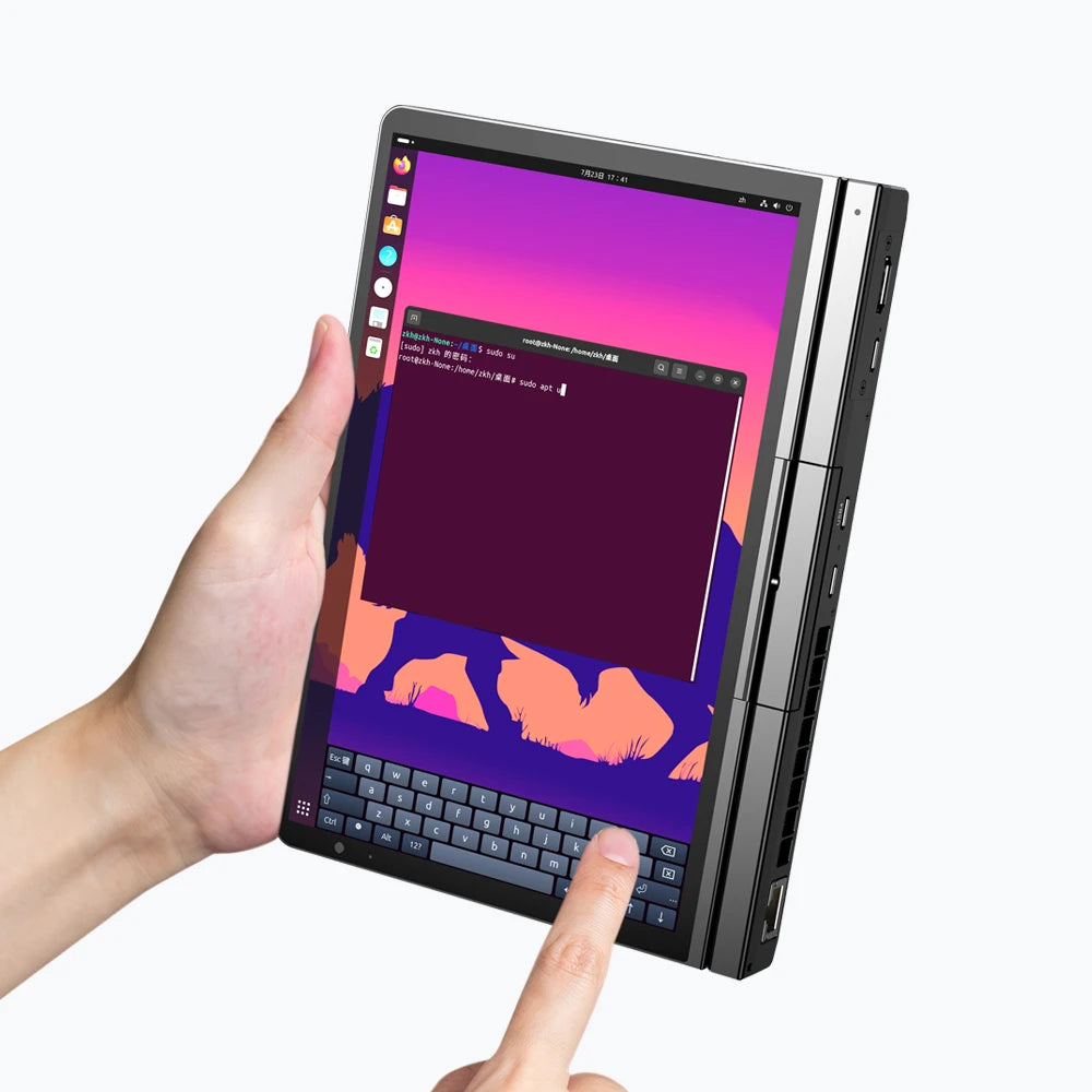GPD Pocket 4 8.8" Mini Laptop – AMD Ryzen AI 9 HX 370, Up to 64GB LPDDR5X, 2TB NVMe, 144Hz Touch, Windows 11