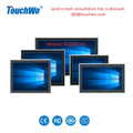 IP65 Industrial Panel PC – 15" to 23.8", Aluminum Case, Embedded Front, Win 10/11, Intel i5/i7/N5095