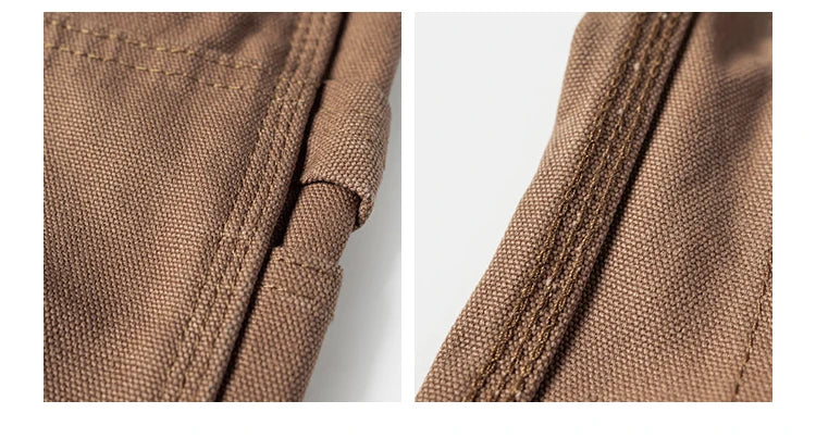 Double Knee Canvas Work Pants – Men's Heavyweight Cotton Carpenter Pants