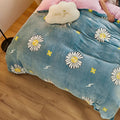 Double-Sided Flannel Coral Fleece Duvet Cover – Thick Warm Winter Bedding, 8 Colors & 6 Sizes