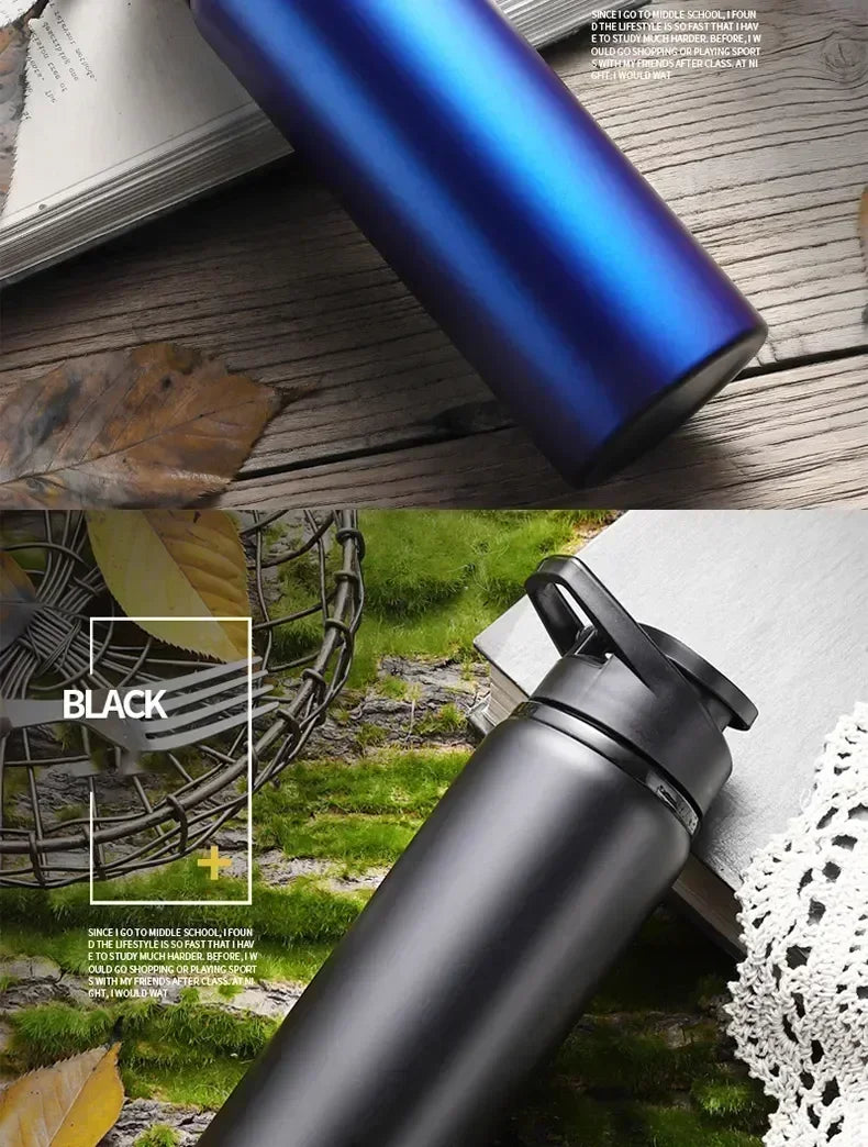 Stainless Steel Bicycle Water Bottle – Portable Outdoor Sports & Travel Kettle, BPA-Free, 700ml