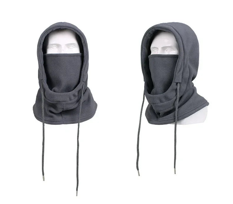 Unisex Fleece Thermal Balaclava — Windproof Winter Face Mask