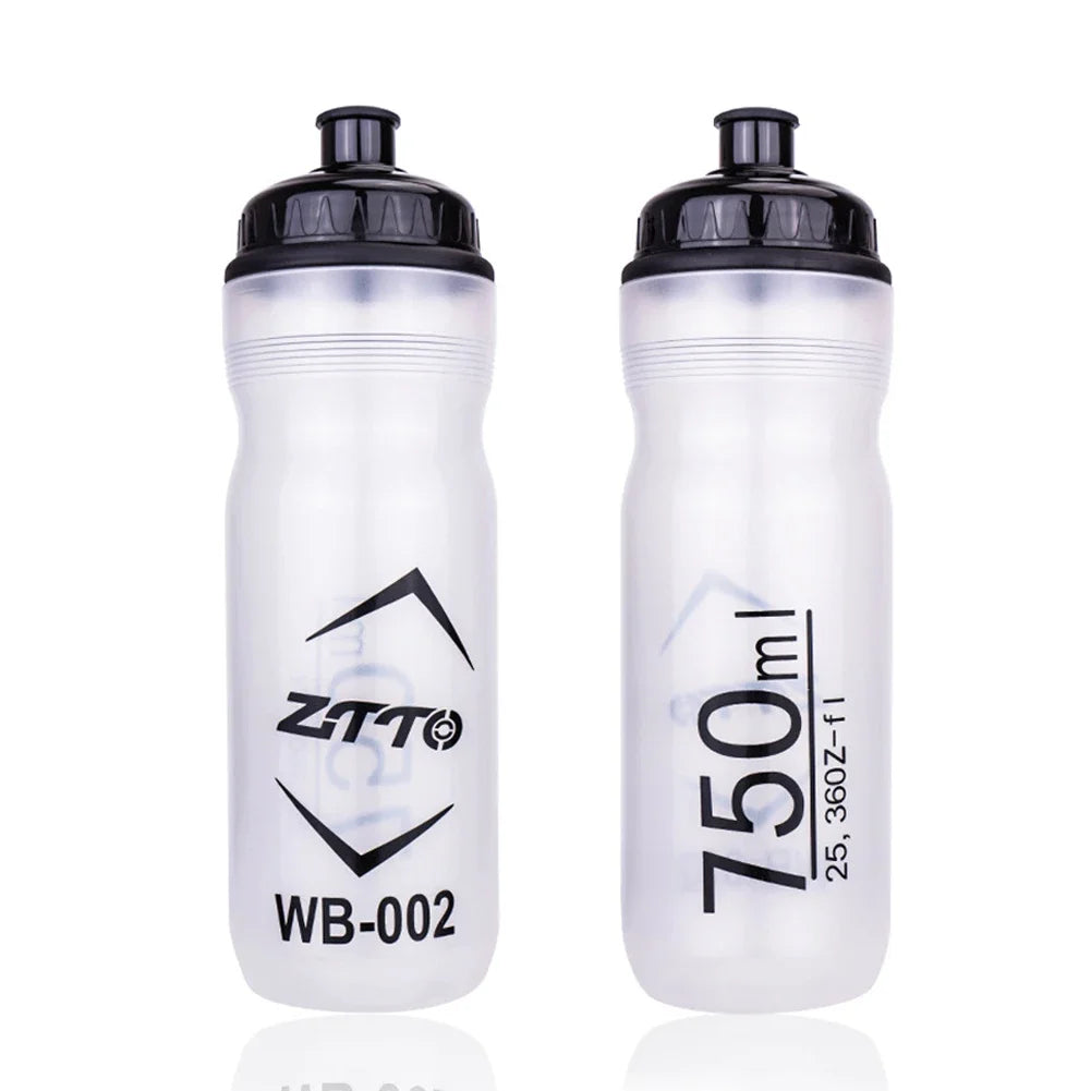 ZTTO 750ml MTB Cycling Squeeze Water Bottle – BPA-Free PP Bike Kettle with Wide Spout & One-Hand Drinking