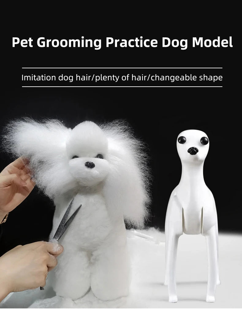 Full-Body Poodle Grooming Practice Model