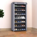 6-10 Tier Shoe Cabinet with Dust-Proof Rolling Shutter Door – Space-Saving Storage for Entryway, Hallway & Bedroom