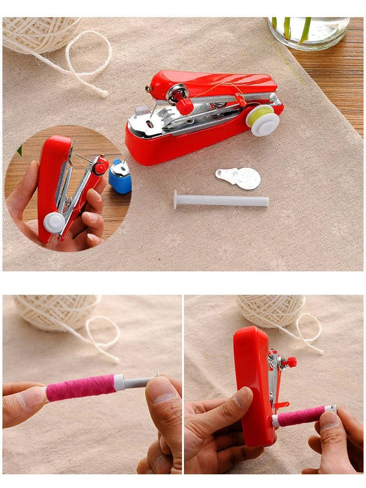 Portable Outdoor Sewing Machine — Travel Clothing Repair Tool