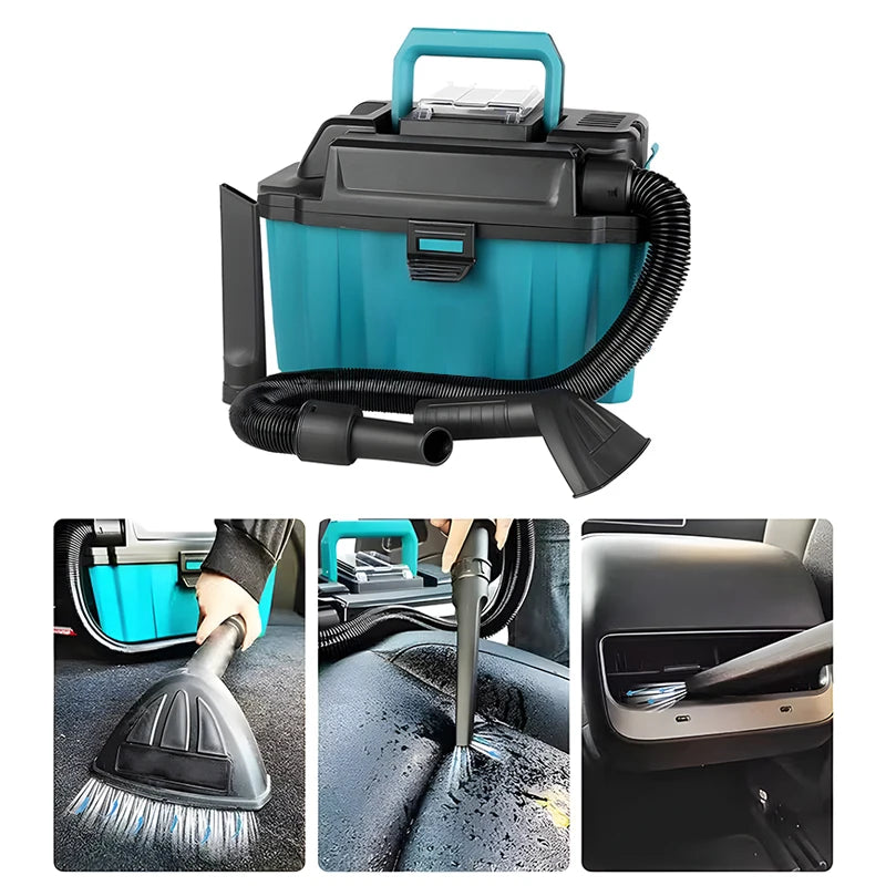 Industrial Drum Vacuum Cleaner – Brushless Dust Collector for Makita (No Battery)
