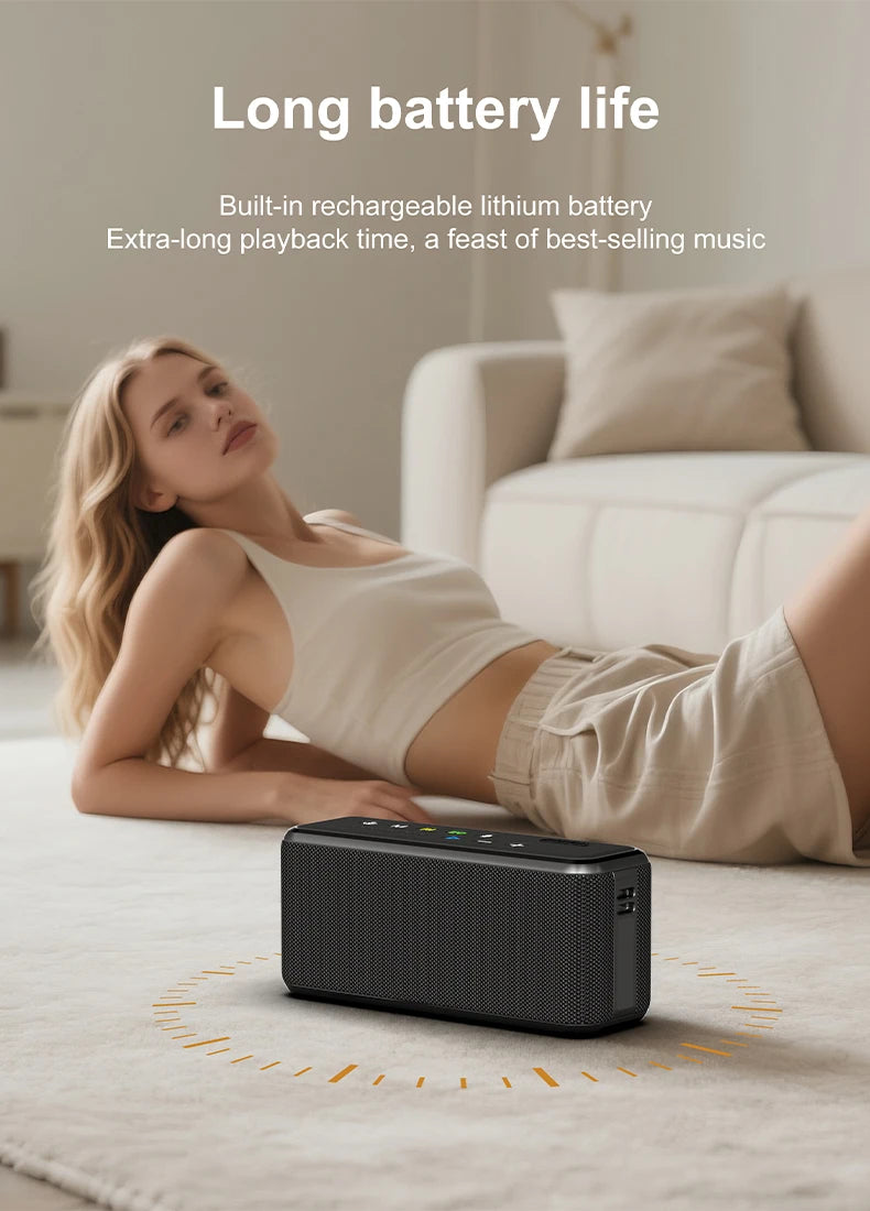 XDOBO X8 Max Portable Bluetooth Speaker — High-Power Outdoor Sound with LED Lights
