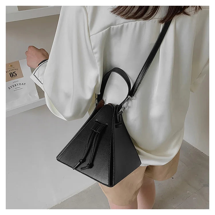 Luxury Triangle Designer Crossbody Shoulder Bag – High Quality Leather Hobo Handbag for Women