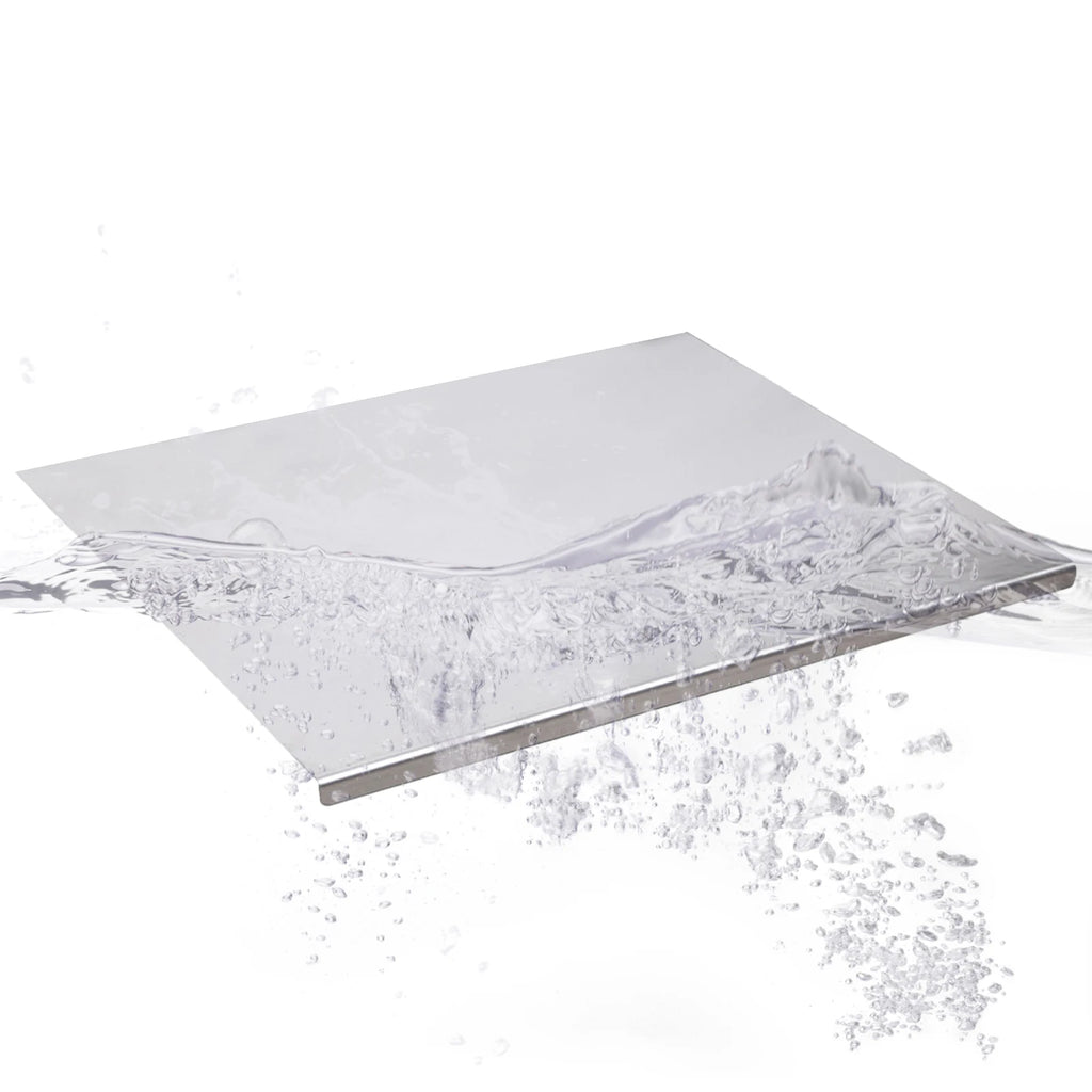 Non-Slip Stainless Steel Cutting Board — Eco-Friendly Kitchen Chopping Board for Vegetables, Meat & Dough (S & L)