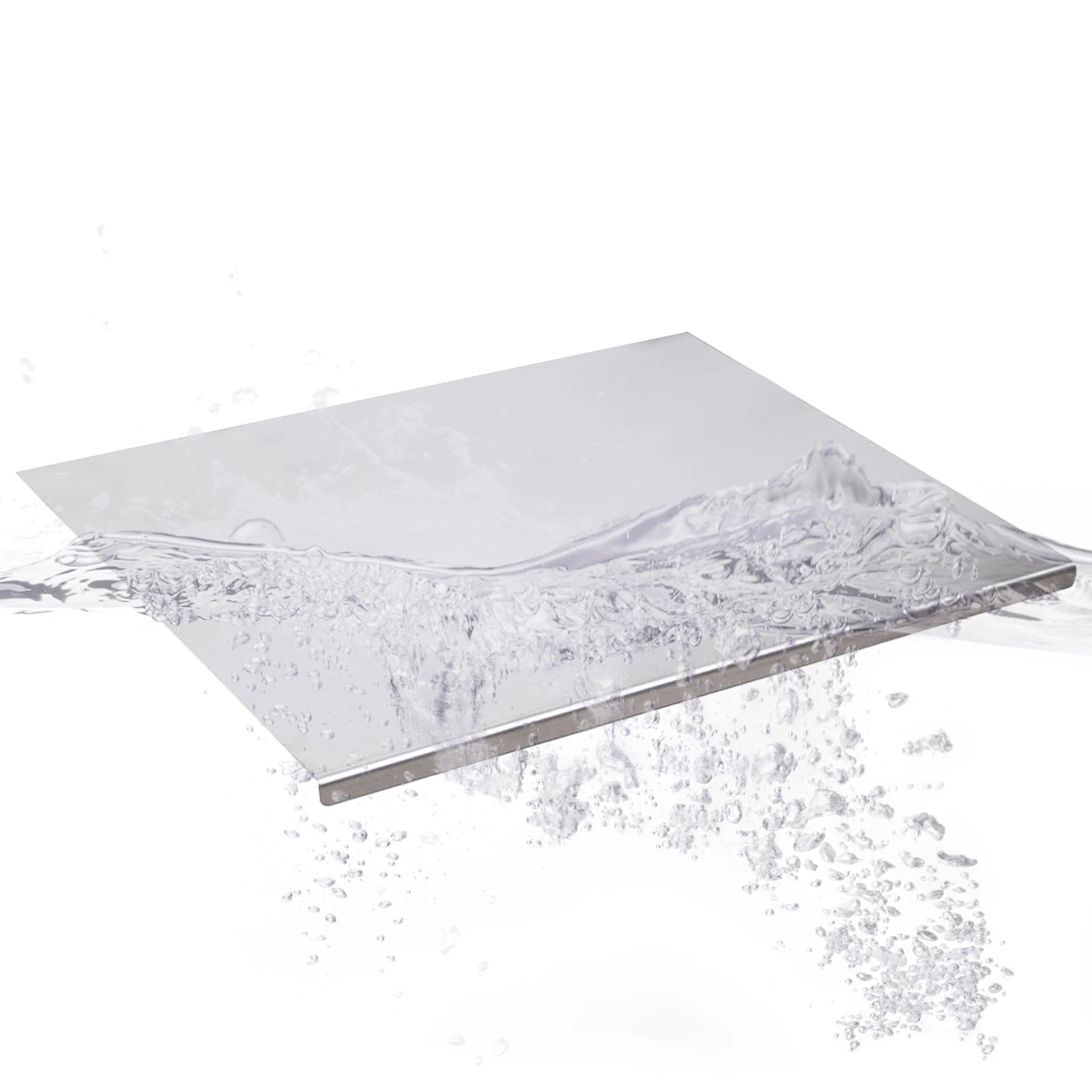 Non-Slip Stainless Steel Cutting Board — Eco-Friendly Kitchen Chopping Board for Vegetables, Meat & Dough (S & L)