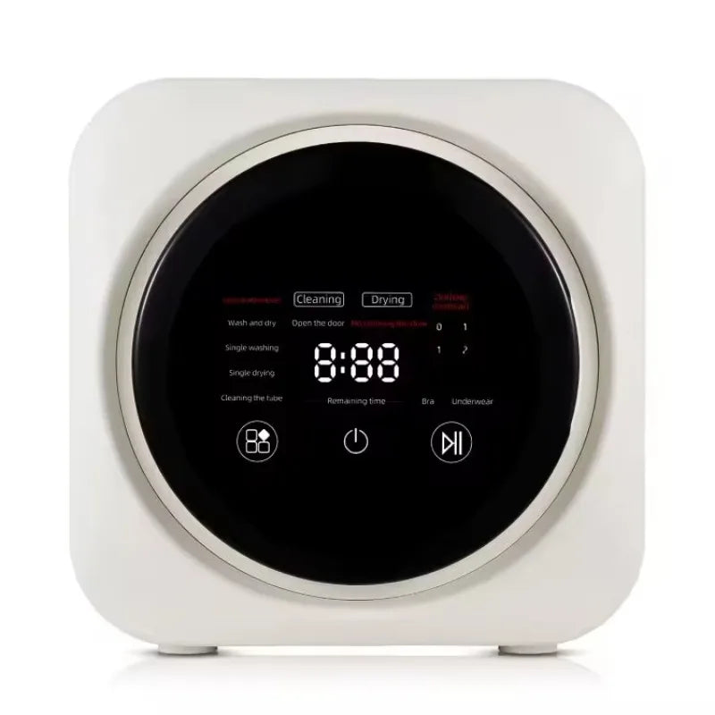 3.5L Portable Mini Washing Machine with Dryer Combo – 4 Modes for Underwear, Baby Clothes & Socks