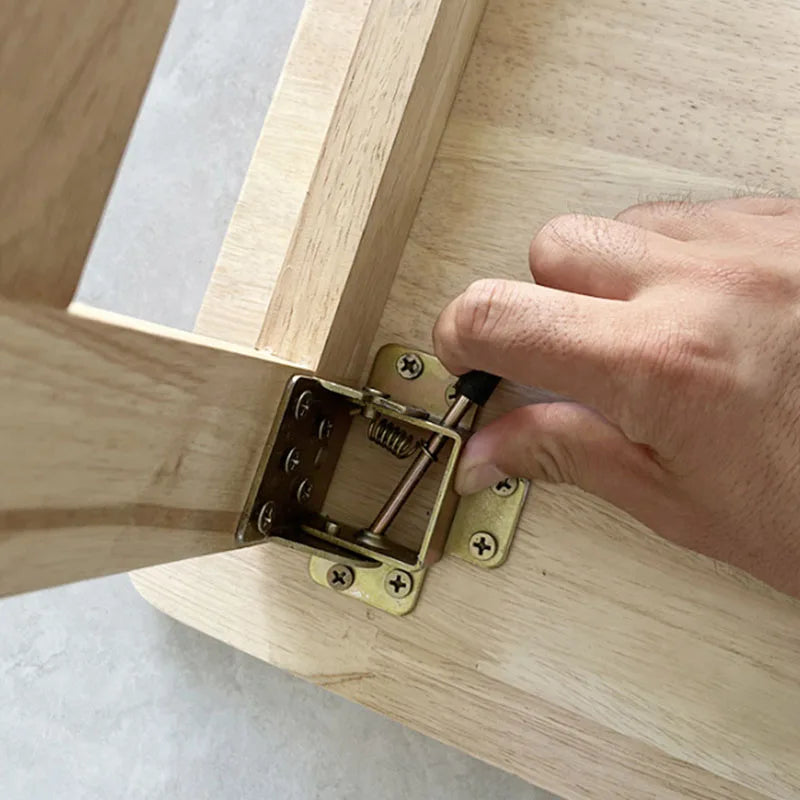 Foldable Japanese Bay Window & Balcony Wooden Desk