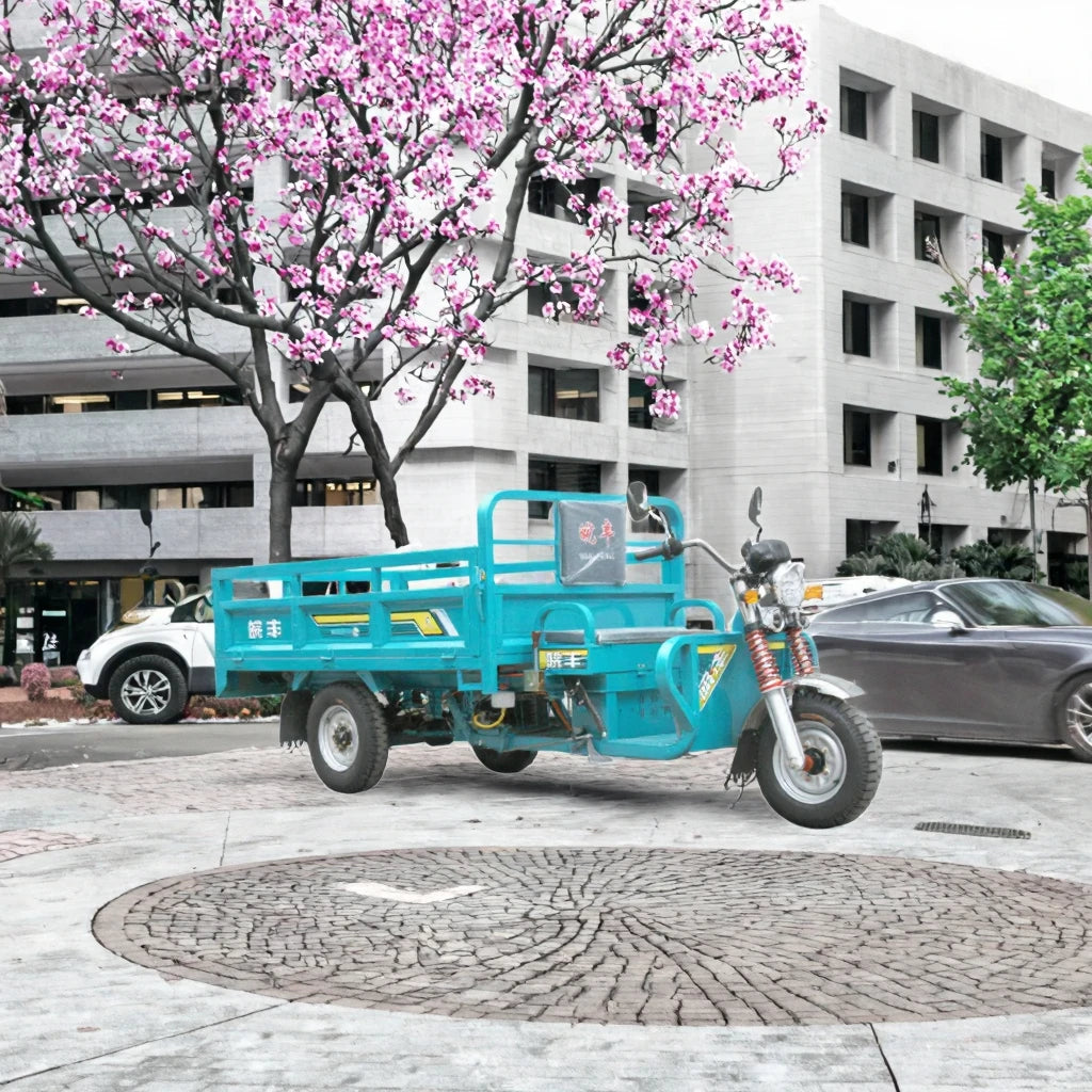 Electric Cargo Tricycle 3000W — Motorized 3-Wheel Adult Bike, EEC/DOT Certified