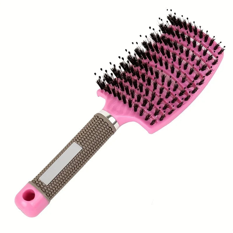 Scalp Massage Hair Brush – Professional Detangling Tool for Wet & Curly Hair