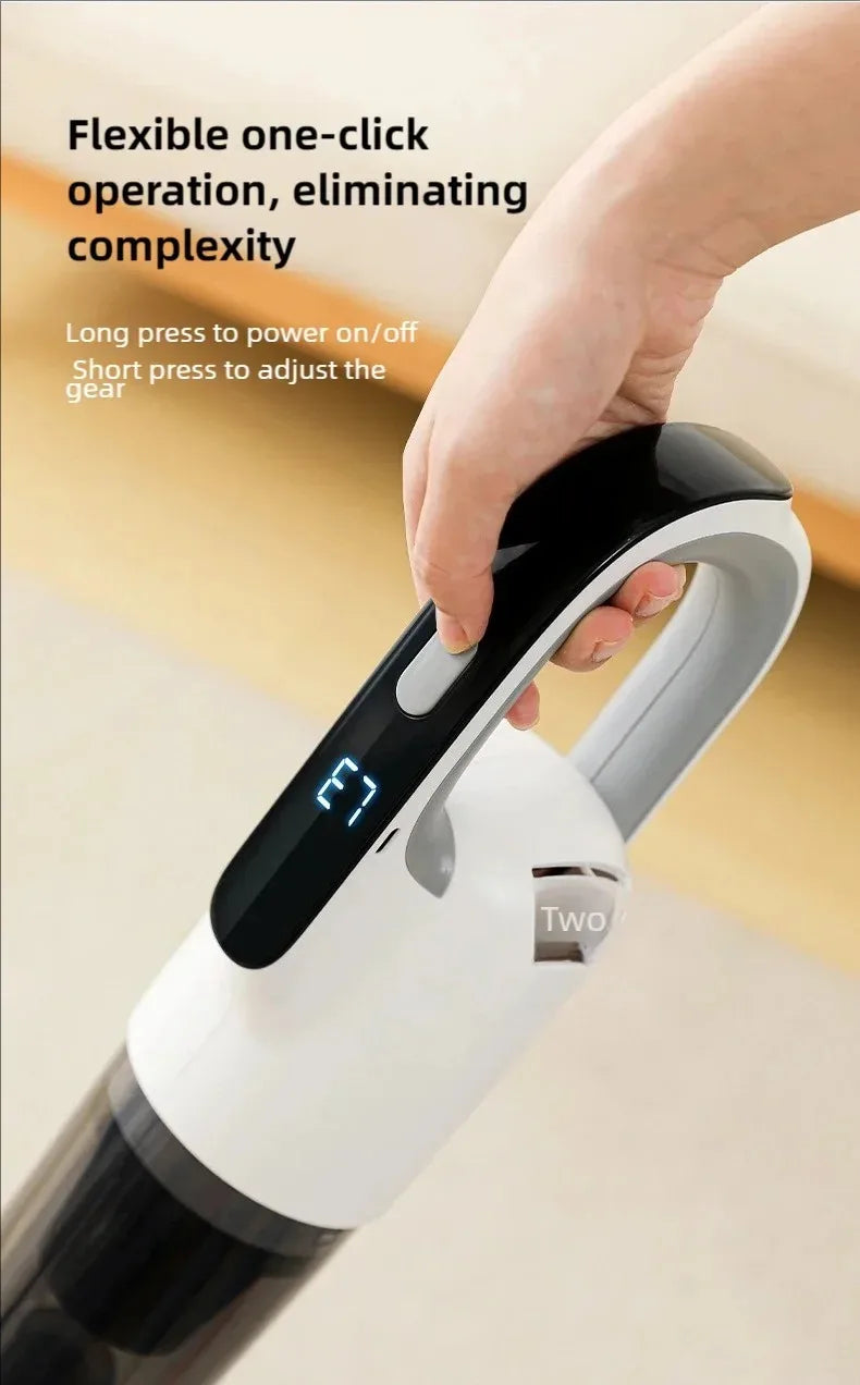 Cordless Vacuum Cleaner – 19000Pa Suction, Detachable Water Tank, 3 Modes for Floor, Carpet & Hardwood