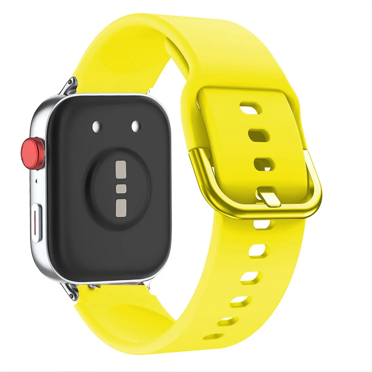 Silicone Sport Band for Huawei Watch FIT 1/2/3/4 Pro | Metal Buckle Replacement Bracelet Strap