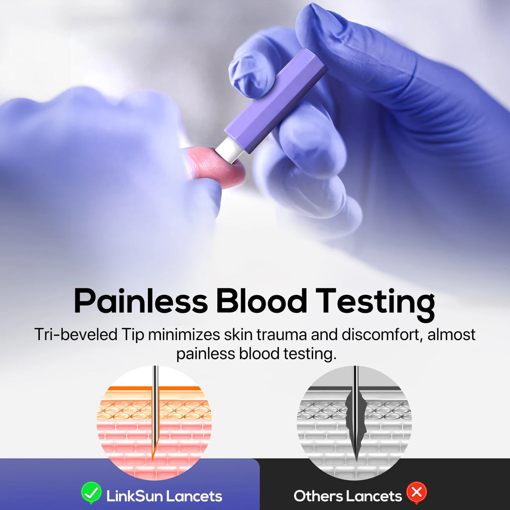 Blood Glucose & Ketone Testing Kit – 2-in-1 Monitor with 25 Glucose + 10 Ketone Strips