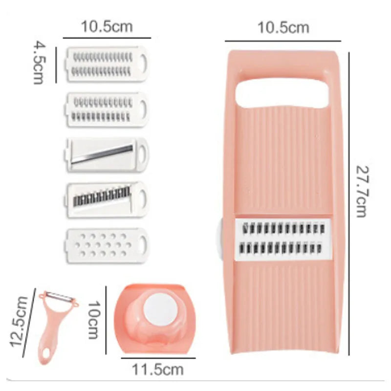 Multifunctional Vegetable Slicer & Julienne Grater