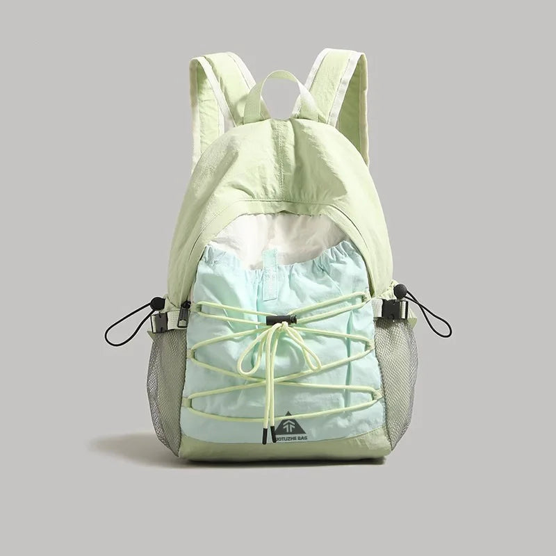 Women's Nylon Outdoor Backpack – Lightweight Hiking & Travel Bag