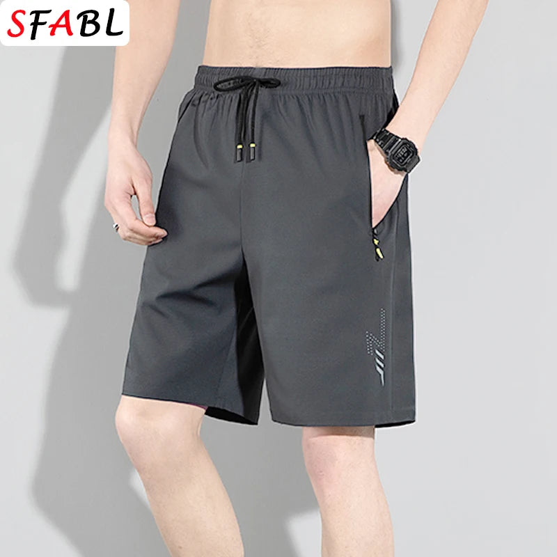 Men's Elastic Casual Running Shorts — Lightweight Everyday Athletic Shorts