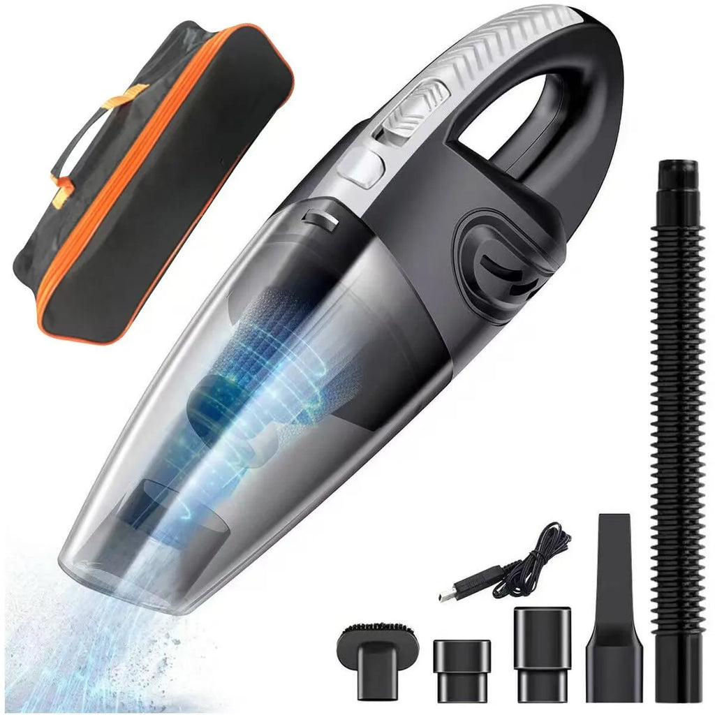 Cordless Handheld Vacuum Cleaner – Cyclonic Suction, Rechargeable, for Pet Hair & Home