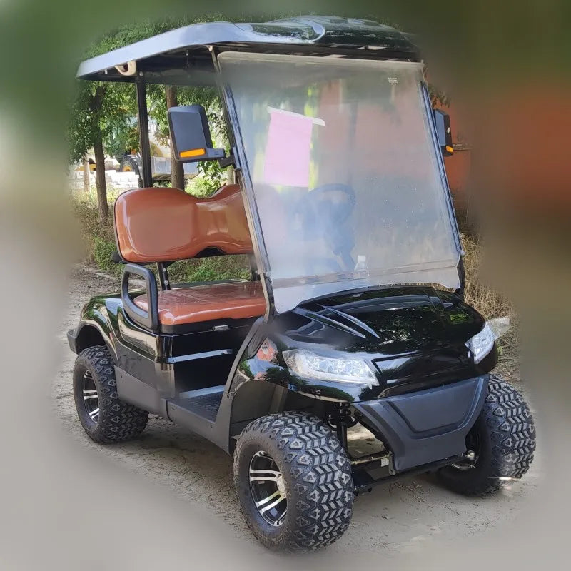 Electric Golf Cart — 2 Seater Street Legal 5KW 48V/60V/72V Lithium Hunting Cart