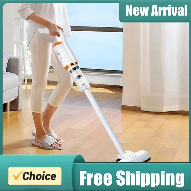 2-in-1 Cordless Handheld Vacuum & Floor Sweeper – 8500Pa, 120W, USB Rechargeable