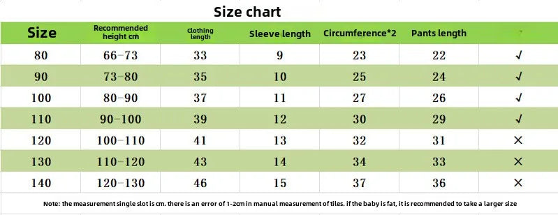 Baby Girls Modal Pajamas Set | Spring Summer Kids Homewear Nightwear Indoor Clothing