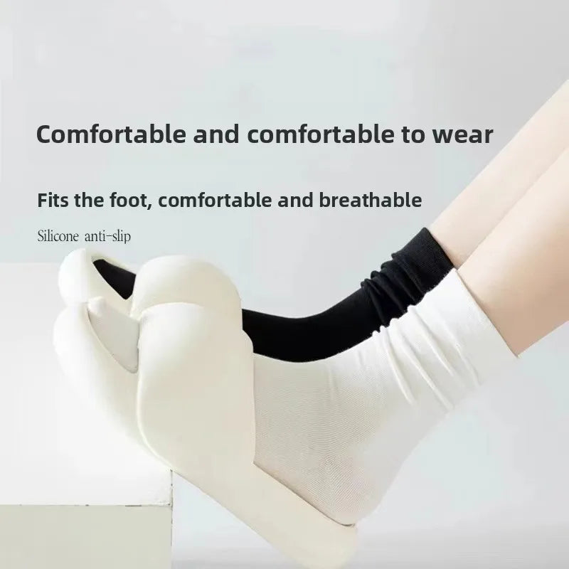 Women's Cotton Slouch Socks – 5-Pair Pack
