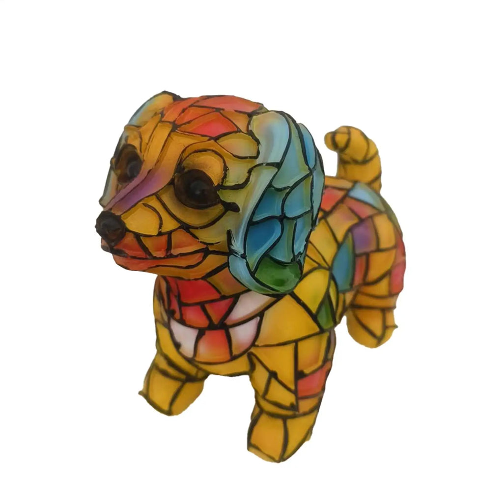 Animal Table Lamp – Colorful Resin Accent