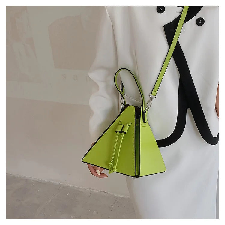 Luxury Triangle Designer Crossbody Shoulder Bag – High Quality Leather Hobo Handbag for Women