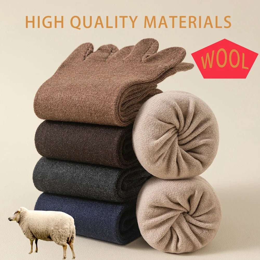 Men's Wool-Blend Five-Toe Socks