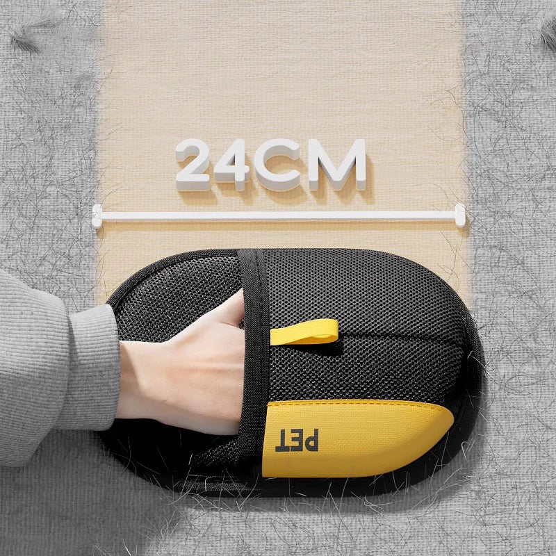 Pet Grooming Gloves — Double-Sided Hair Remover