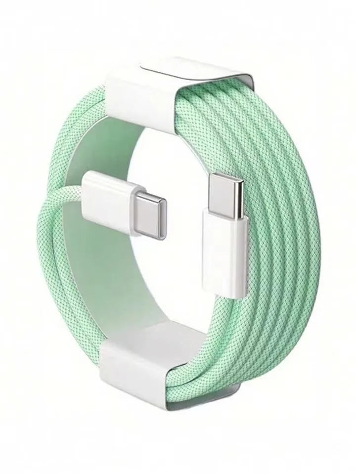 Fast Charger USB-C Cable for iPhone 15, 16 & 17 — High-Speed Charging & Data Transfer