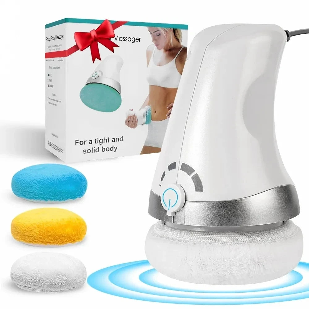 High Frequency Vibration Body Massager Slimming Machine — Anti-Cellulite Guasha Scraping Fat Burner Device
