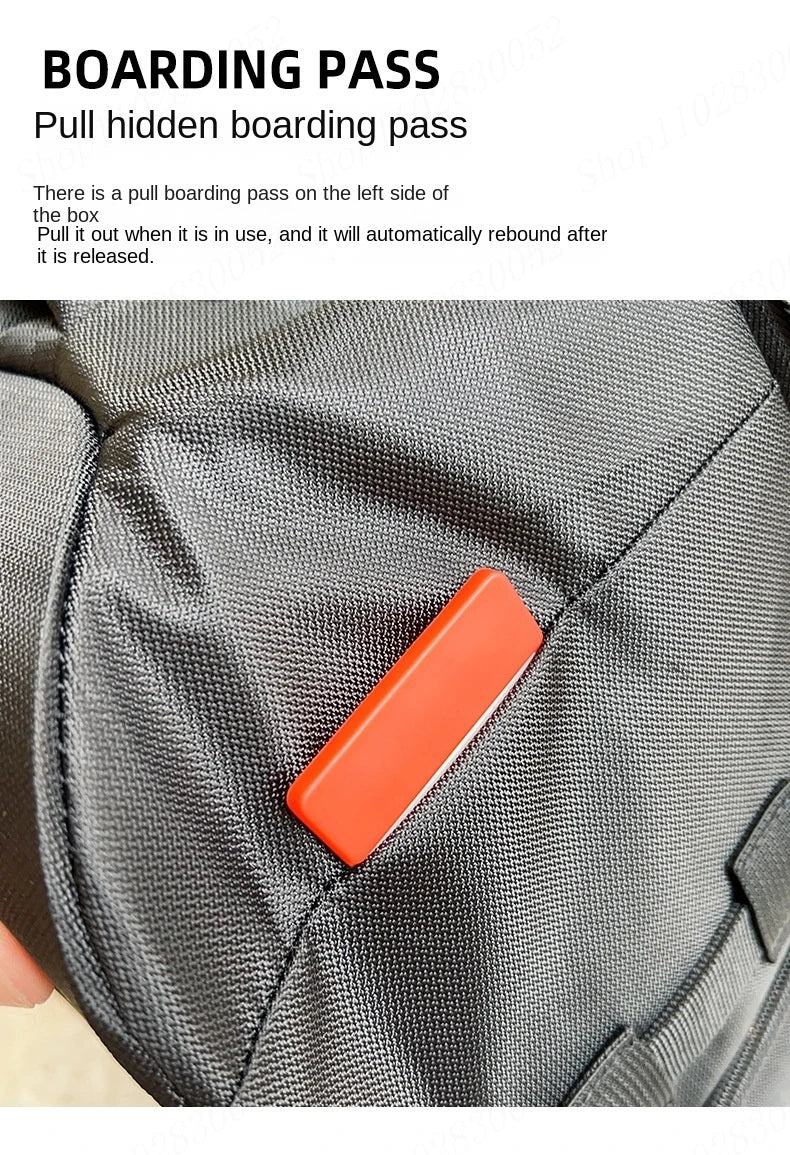Wheeled Laptop Backpack – Waterproof Cabin Travel Bag